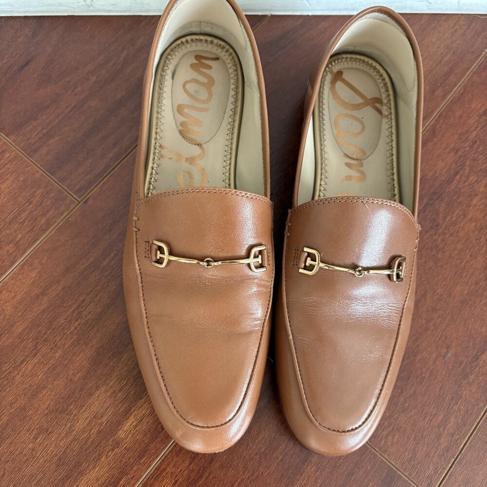 Sam Edelman Lorraine Bit Loafer Size 9 in Saddle Leather